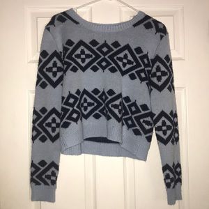 Cropped sweater